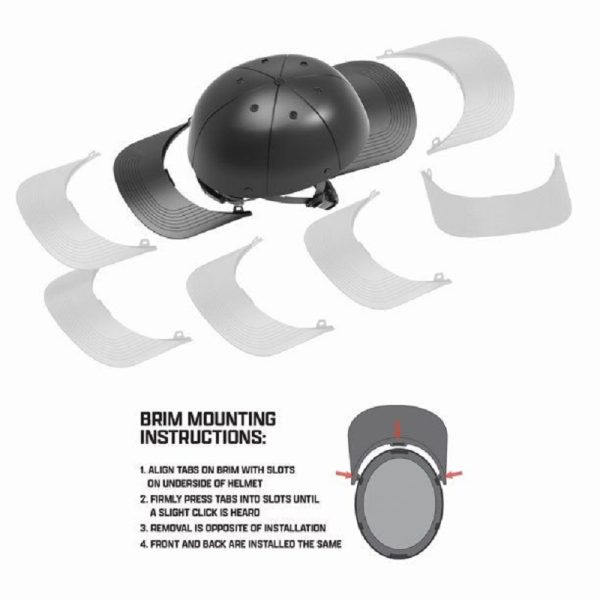 ProLid Helmet Brim Mounting Instructions