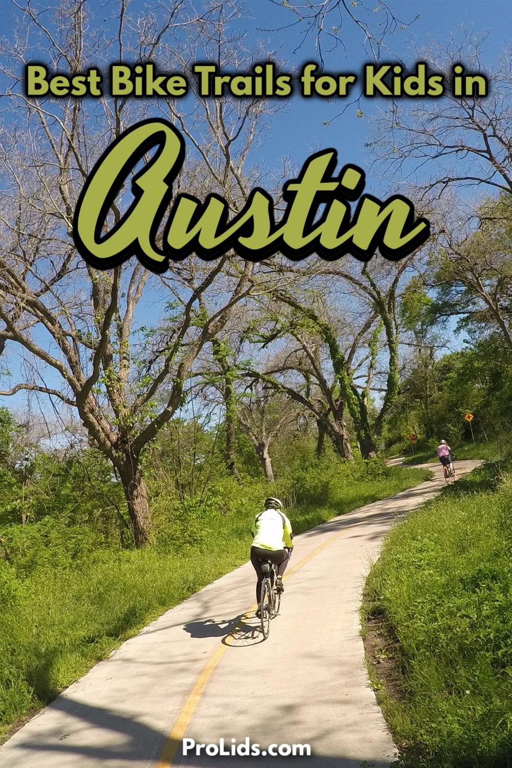 Let your kids get some energy out while making family memories together on one of the best bike trails for kids in Austin.