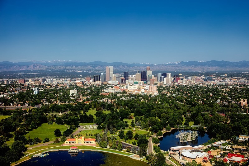 Best Bike Trails for Kids in Denver View of the Denver Skyline