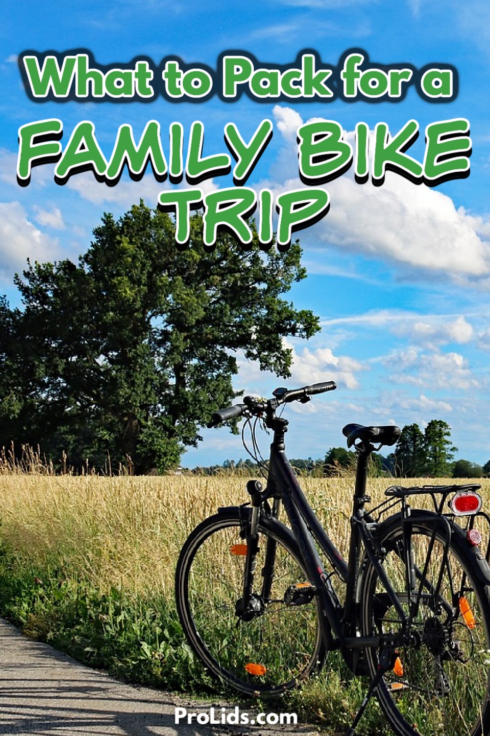 Learn what to pack for your family bike trip to maximize your vacation time with your family and make happy memories.